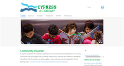 Desktop Screenshot of cypressacademy.org